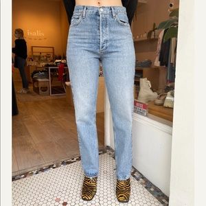 Agolde 90's High Rise Pinch Waist in Endless